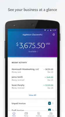 PayPal Business android App screenshot 0