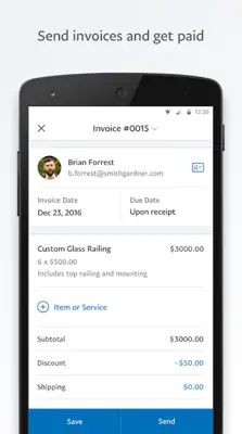 PayPal Business android App screenshot 1